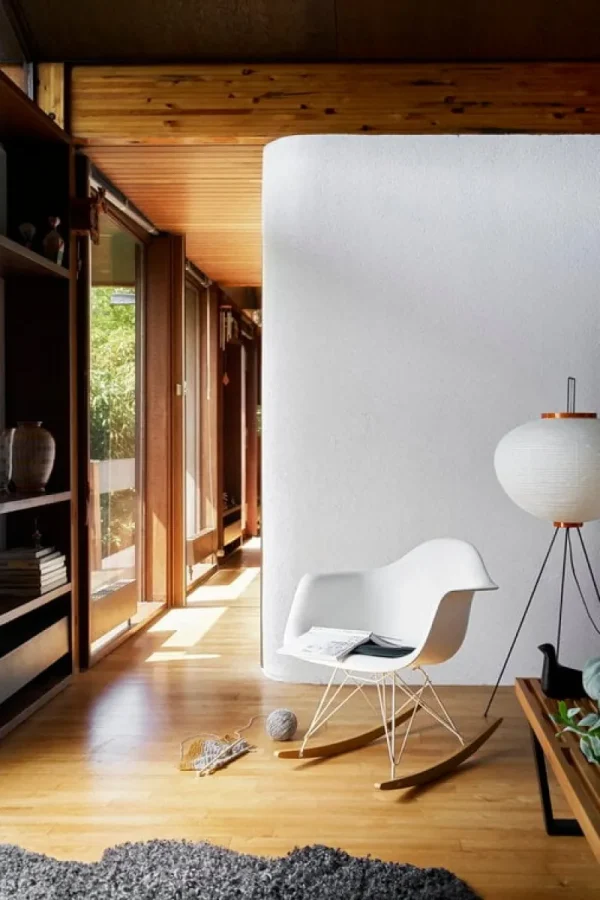 Finnish Design Shop Sitzgelegenheiten-Vitra Eames RAR Schaukelstuhl, weiß