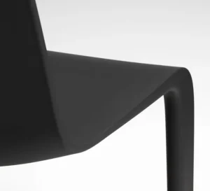 Vitra Sitzgelegenheiten-EVO-C Stuhl, Graphitgrau