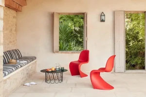 Vitra Terrassenmöbel | Tische^Flower Table, groß, Rot