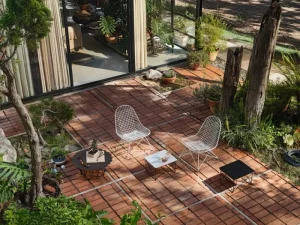 Vitra Terrassenmöbel | Tische^Flower Table, klein, Anthrazit