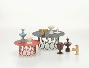 Vitra Terrassenmöbel | Tische^Flower Table, klein, Rot