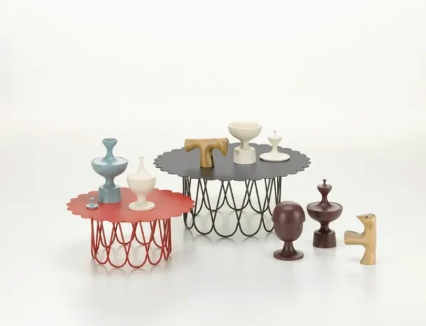 Vitra Terrassenmöbel | Tische^Flower Table, klein, Rot