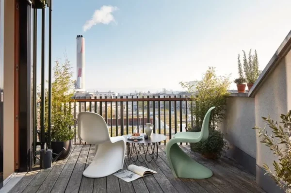 Vitra Terrassenmöbel | Tische^Flower Table, klein, Rot