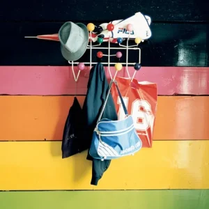 Kinder Vitra Kinderzimmereinrichtung | Garderoben Und Kleiderbügel^Hang it all Garderobe, rot