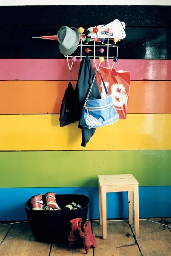 Kinder Vitra Kinderzimmereinrichtung | Garderoben Und Kleiderbügel^Hang it all Garderobe, mehrfarbig