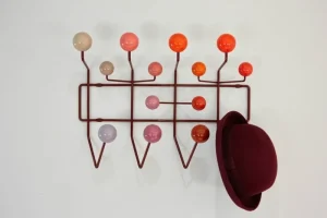 Kinder Vitra Kinderzimmereinrichtung | Garderoben Und Kleiderbügel^Hang it all Garderobe, rot