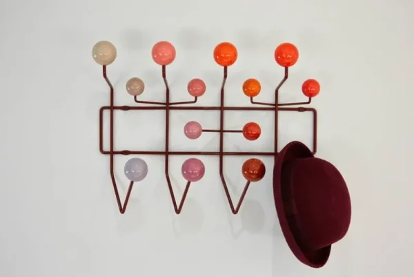 Kinder Vitra Kinderzimmereinrichtung | Garderoben Und Kleiderbügel^Hang it all Garderobe, rot
