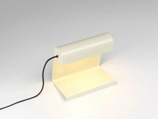 Flos Tischlampen-Vitra Lampe de Bureau Tischleuchte, Prouvé Blanc Colombe