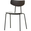 FDB Mu00f8bler Sitzgelegenheiten-Vitra Moca Stuhl, Eiche dunkel gebeizt – Basic Dark