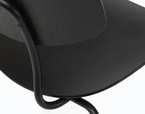 FDB Mu00f8bler Sitzgelegenheiten-Vitra Moca Stuhl, Eiche dunkel gebeizt – Basic Dark