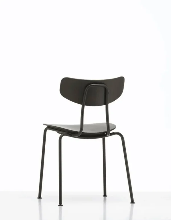 FDB Mu00f8bler Sitzgelegenheiten-Vitra Moca Stuhl, Eiche dunkel gebeizt – Basic Dark