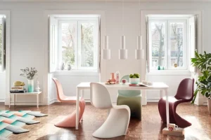 Vitra Terrassenmöbel | Sitzgelegenheiten^Panton Stuhl, Blassrosa