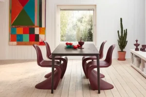 Vitra Terrassenmöbel | Sitzgelegenheiten^Panton Stuhl, Bordeaux