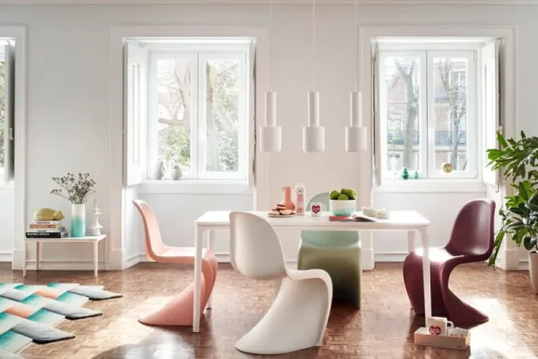 Vitra Terrassenmöbel | Sitzgelegenheiten^Panton Stuhl, Bordeaux