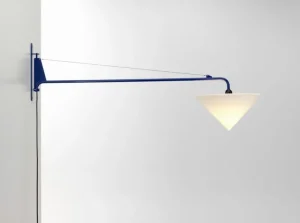 DCWu00e9ditions Wandleuchten-Vitra Petite Potence Wandleuchte, Prouvé Bleu Marcoule