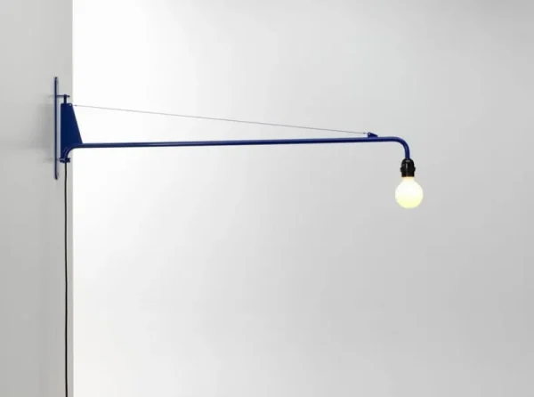 DCWu00e9ditions Wandleuchten-Vitra Petite Potence Wandleuchte, Prouvé Bleu Marcoule
