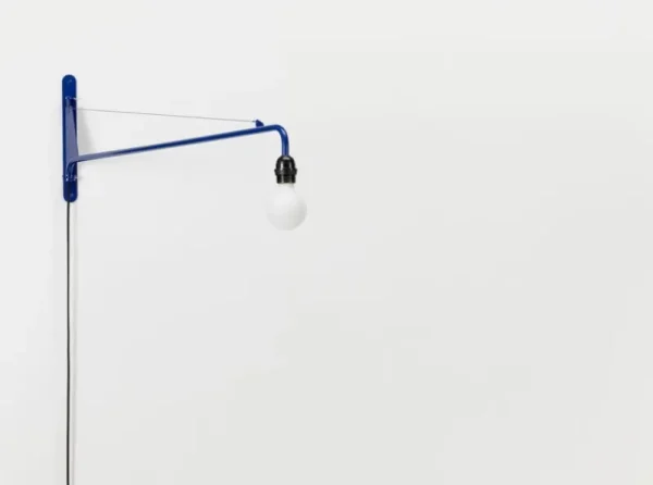 DCWu00e9ditions Wandleuchten-Vitra Petite Potence Wandleuchte, Prouvé Bleu Marcoule