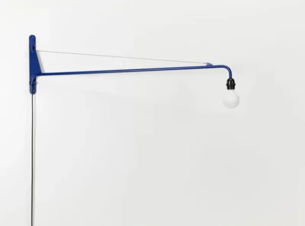 DCWu00e9ditions Wandleuchten-Vitra Petite Potence Wandleuchte, Prouvé Bleu Marcoule