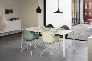 Viccarbe Tische-Vitra Plate Table, Weiß