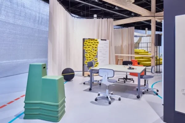 Vitra Bürostühle | Sitzgelegenheiten^Rookie Bürostuhl, blaugrau meliert - hellgrau