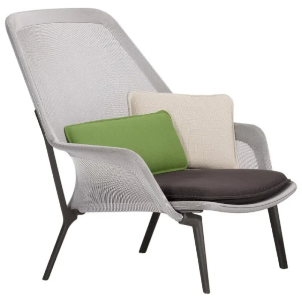 Artek Sitzgelegenheiten-Vitra Stuhl Slow, braun/creme – Schokolade