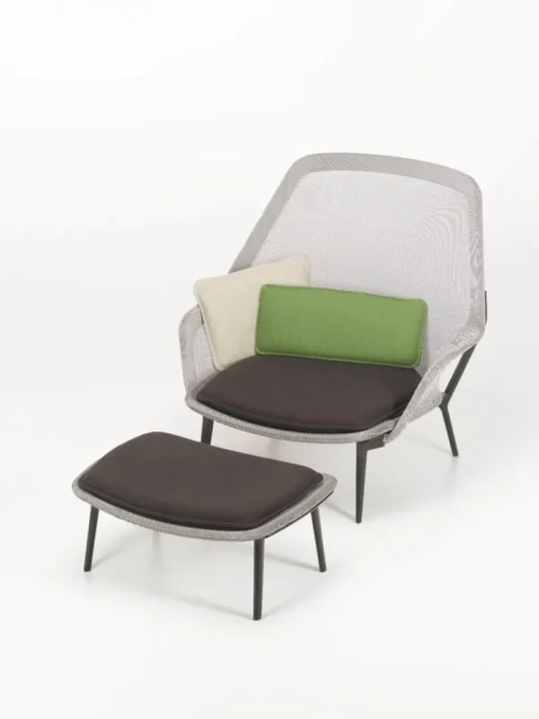 Artek Sitzgelegenheiten-Vitra Stuhl Slow, braun/creme – Schokolade