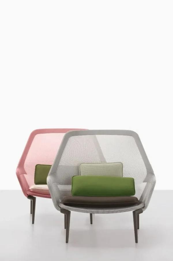 Artek Sitzgelegenheiten-Vitra Stuhl Slow, braun/creme – Schokolade