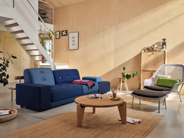 Artek Sitzgelegenheiten-Vitra Stuhl Slow, braun/creme – Schokolade