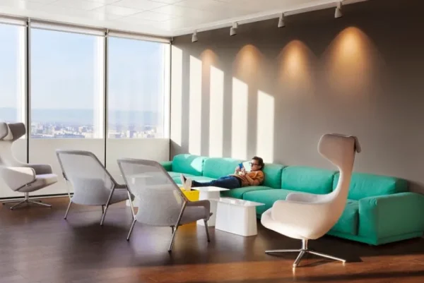 Artek Sitzgelegenheiten-Vitra Stuhl Slow, braun/creme – Schokolade