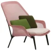 Fredericia Sitzgelegenheiten-Vitra Stuhl Slow, rot/creme – Schokolade