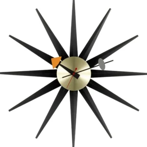 Arne Jacobsen Uhren-Vitra Sunburst Clock