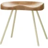 Mattiazzi Sitzgelegenheiten-Vitra Tabouret 307 Hocker, Eiche natur