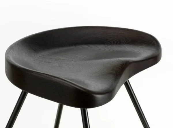 Vitra Sitzgelegenheiten-Tabouret 307 Hocker, Eiche dunkel