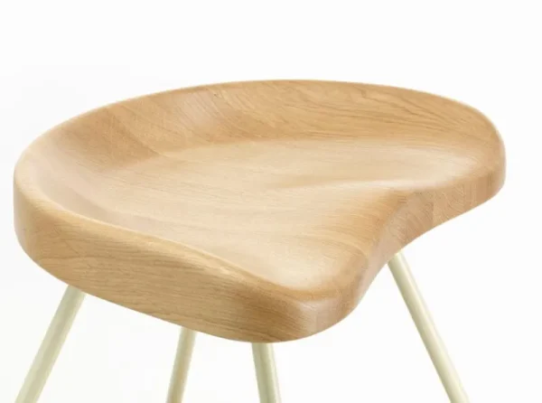 Mattiazzi Sitzgelegenheiten-Vitra Tabouret 307 Hocker, Eiche natur