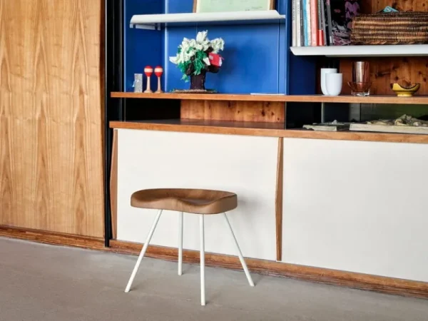 Mattiazzi Sitzgelegenheiten-Vitra Tabouret 307 Hocker, Eiche natur