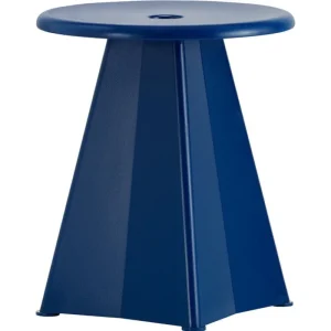 Muuto Tische | Sitzgelegenheiten-Vitra Tabouret Métallique Hocker, Prouvé Bleu Marcoule
