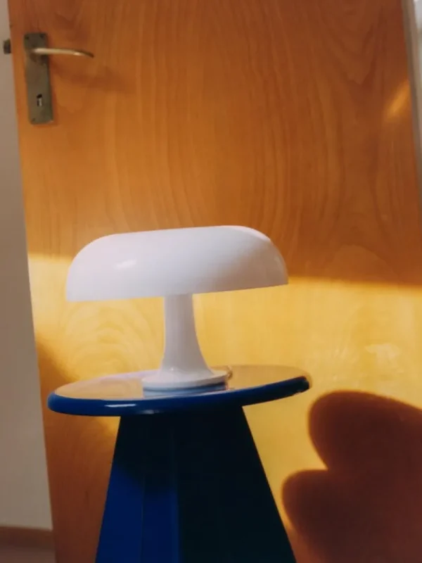 Muuto Tische | Sitzgelegenheiten-Vitra Tabouret Métallique Hocker, Prouvé Bleu Marcoule