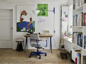 Montana Furniture Tische | Sitzgelegenheiten-Vitra Tabouret Métallique Hocker, Tiefschwarz