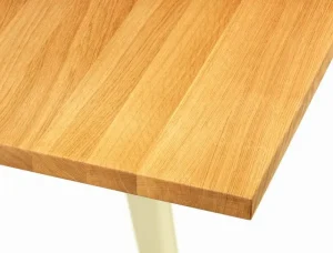 HAY Tische-Vitra Tisch EM 200 x 90 cm, Eiche – Tiefschwarz