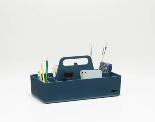 Vitra Aufbewahrungsbehälter | Aufbewahrungsbehälter^Toolbox RE, Meerblau