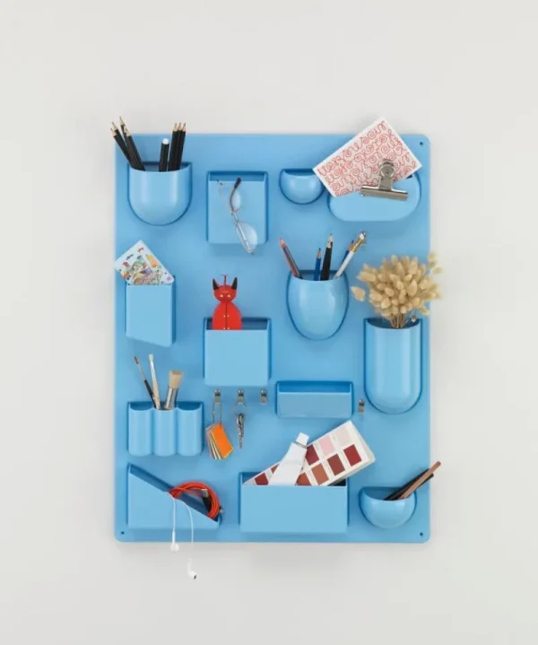 Kinder Vitra Kinderzimmereinrichtung | Aufbewahrungsbehälter^Uten.Silo RE II, Horizon Blue