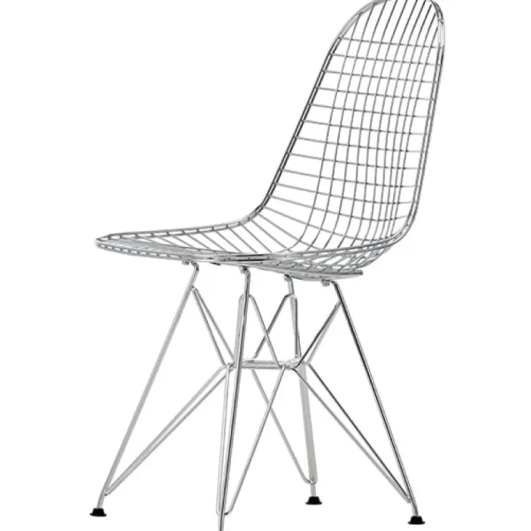 Artek Sitzgelegenheiten-Vitra Wire Chair DKR, chrom