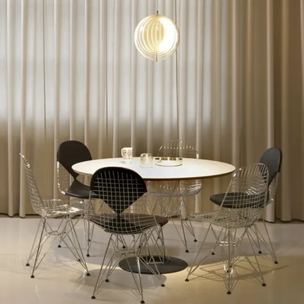Artek Sitzgelegenheiten-Vitra Wire Chair DKR, chrom