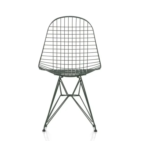 Vitra Terrassenmöbel | Sitzgelegenheiten^Wire Chair DKR, dunkelgrün