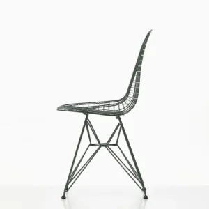 Vitra Terrassenmöbel | Sitzgelegenheiten^Wire Chair DKR, dunkelgrün