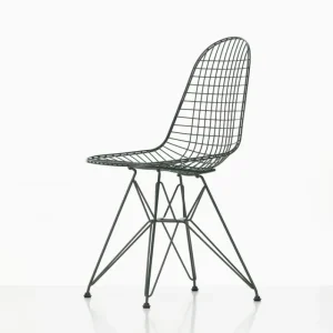 Vitra Terrassenmöbel | Sitzgelegenheiten^Wire Chair DKR, dunkelgrün