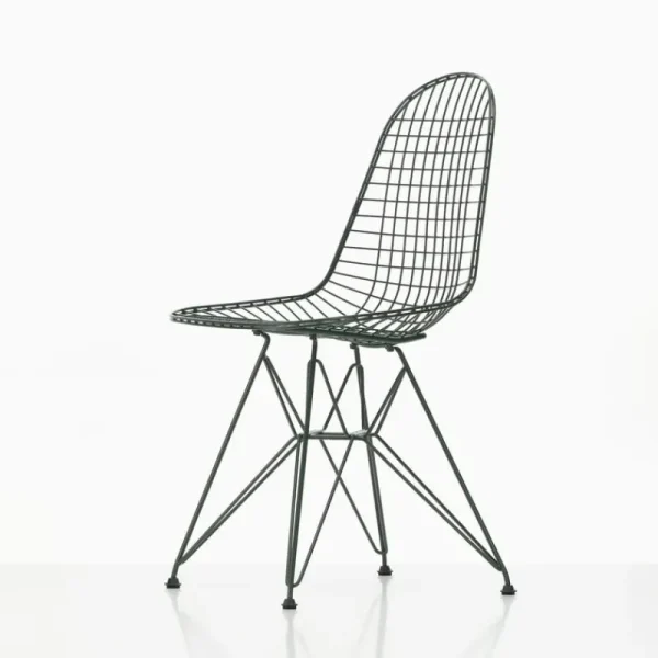 Vitra Terrassenmöbel | Sitzgelegenheiten^Wire Chair DKR, dunkelgrün