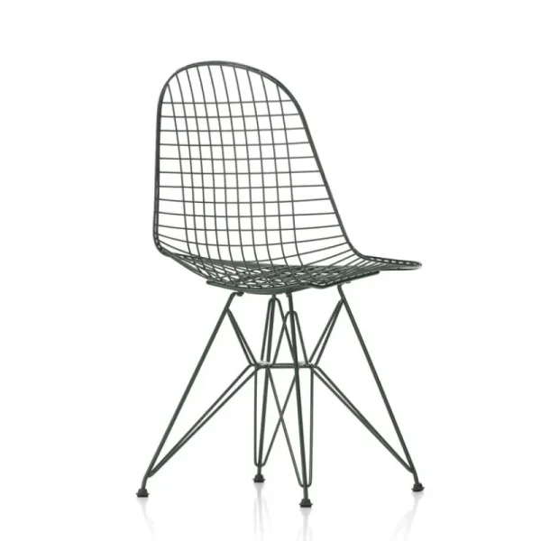 Vitra Terrassenmöbel | Sitzgelegenheiten^Wire Chair DKR, dunkelgrün