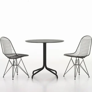 Finnish Design Shop Sitzgelegenheiten-Vitra Wire Chair DKR, schwarz
