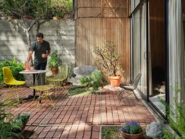 Vitra Terrassenmöbel | Sitzgelegenheiten^Wire Chair LKR, Schwarz